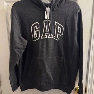 GAP Charcoal Hoodie Sweater